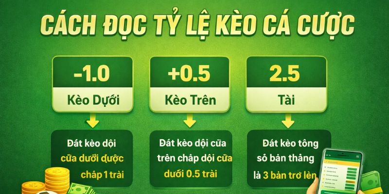 Chia sẻ cách đọc tỷ lệ kèo hiệu quả tại nhà cái Lu88