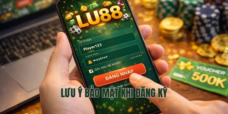Lưu ý bảo mật khi đăng ký